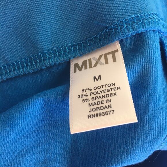 Mix it crop fashion leggings Ibiza blue medium - Picture 7 of 11